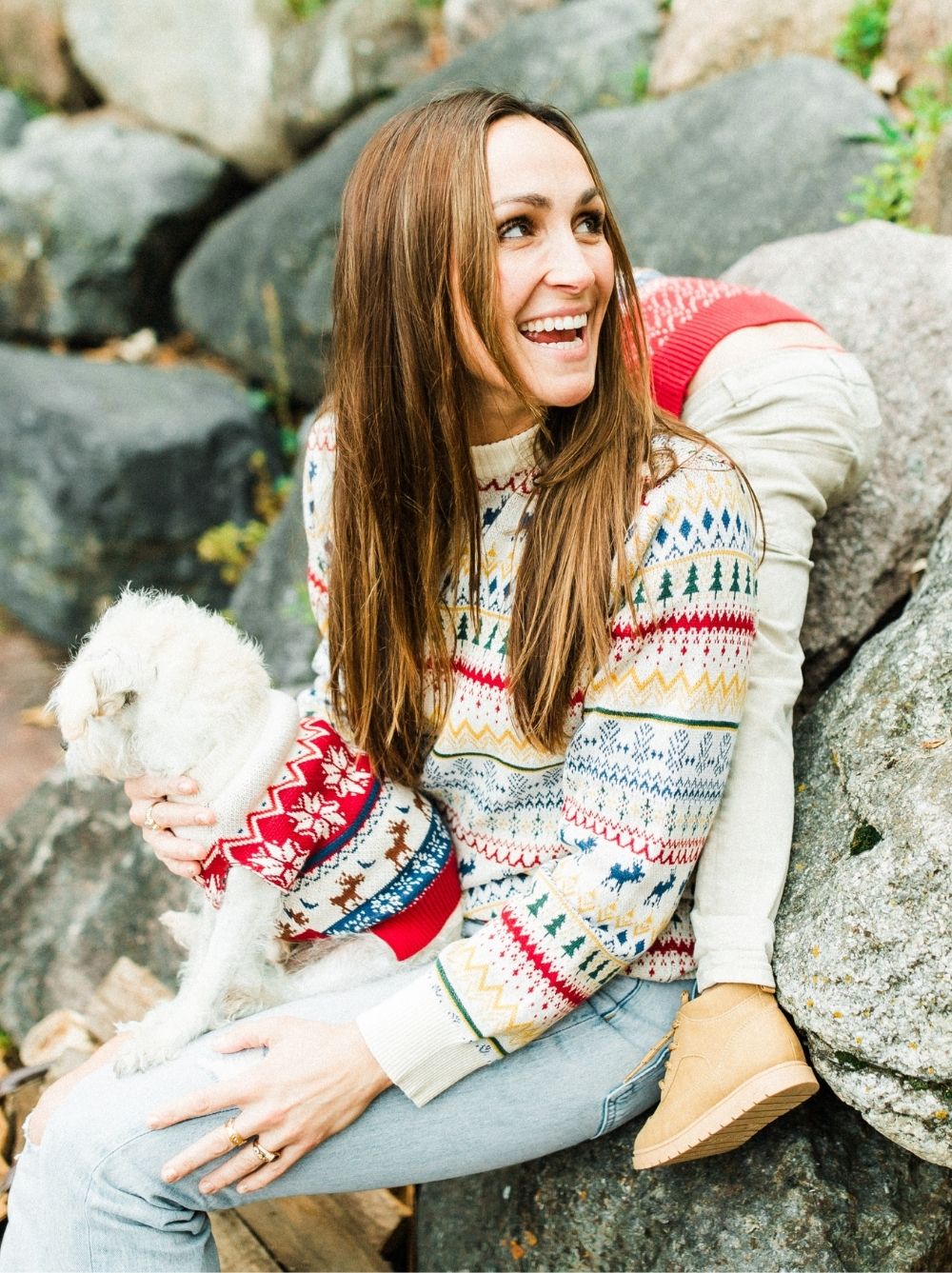 Mistletoe Sweater (Dog & Kids)