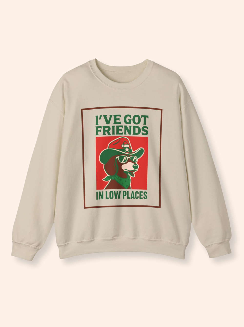 Friends in Low Places Crewneck