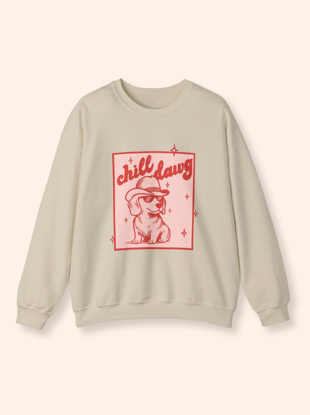 Chill Dawg Cowboy Crewneck
