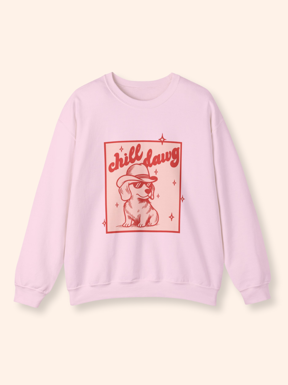 Chill Dawg Cowboy Crewneck