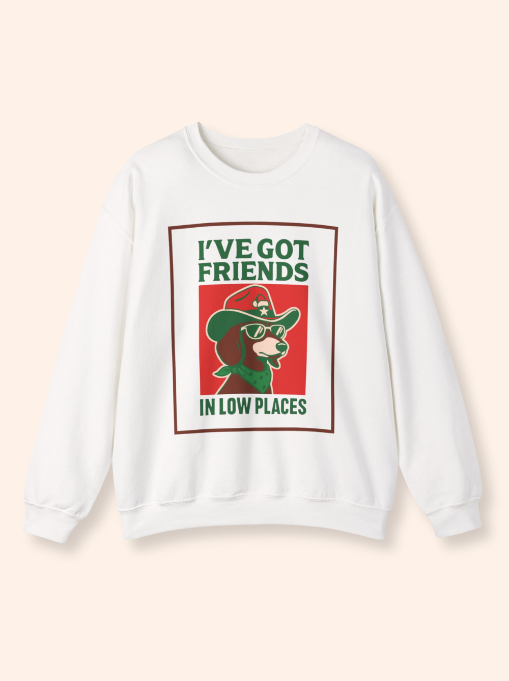 Friends in Low Places Crewneck