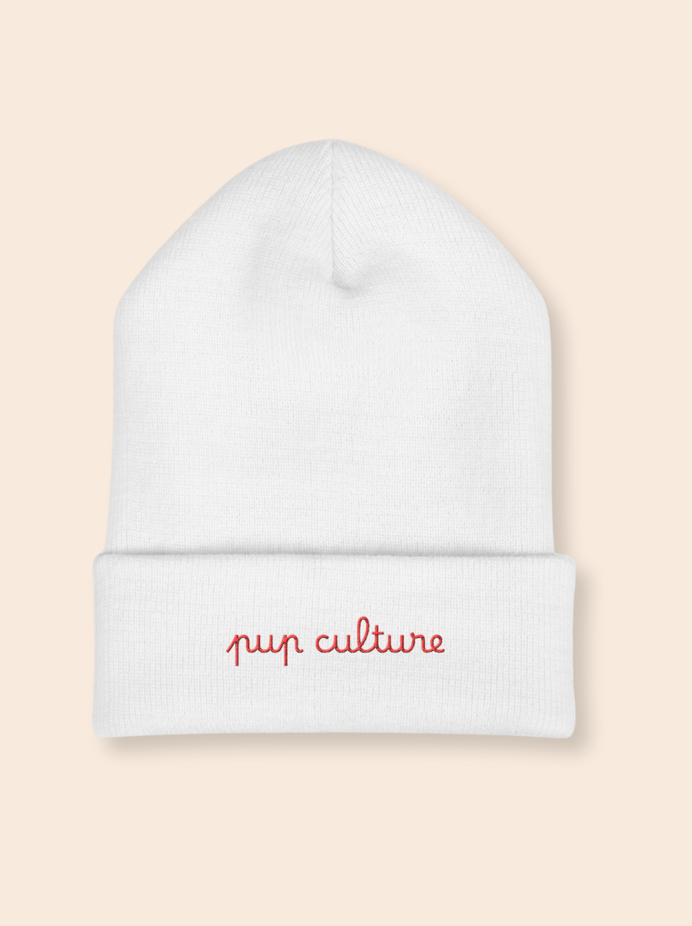 Pup Culture Knit Beanie