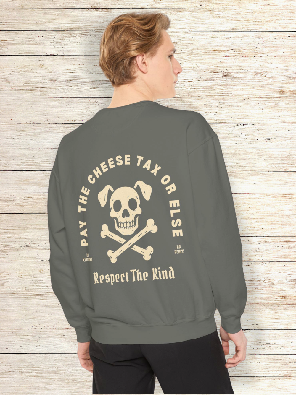 Pay the Cheese Tax Crewneck