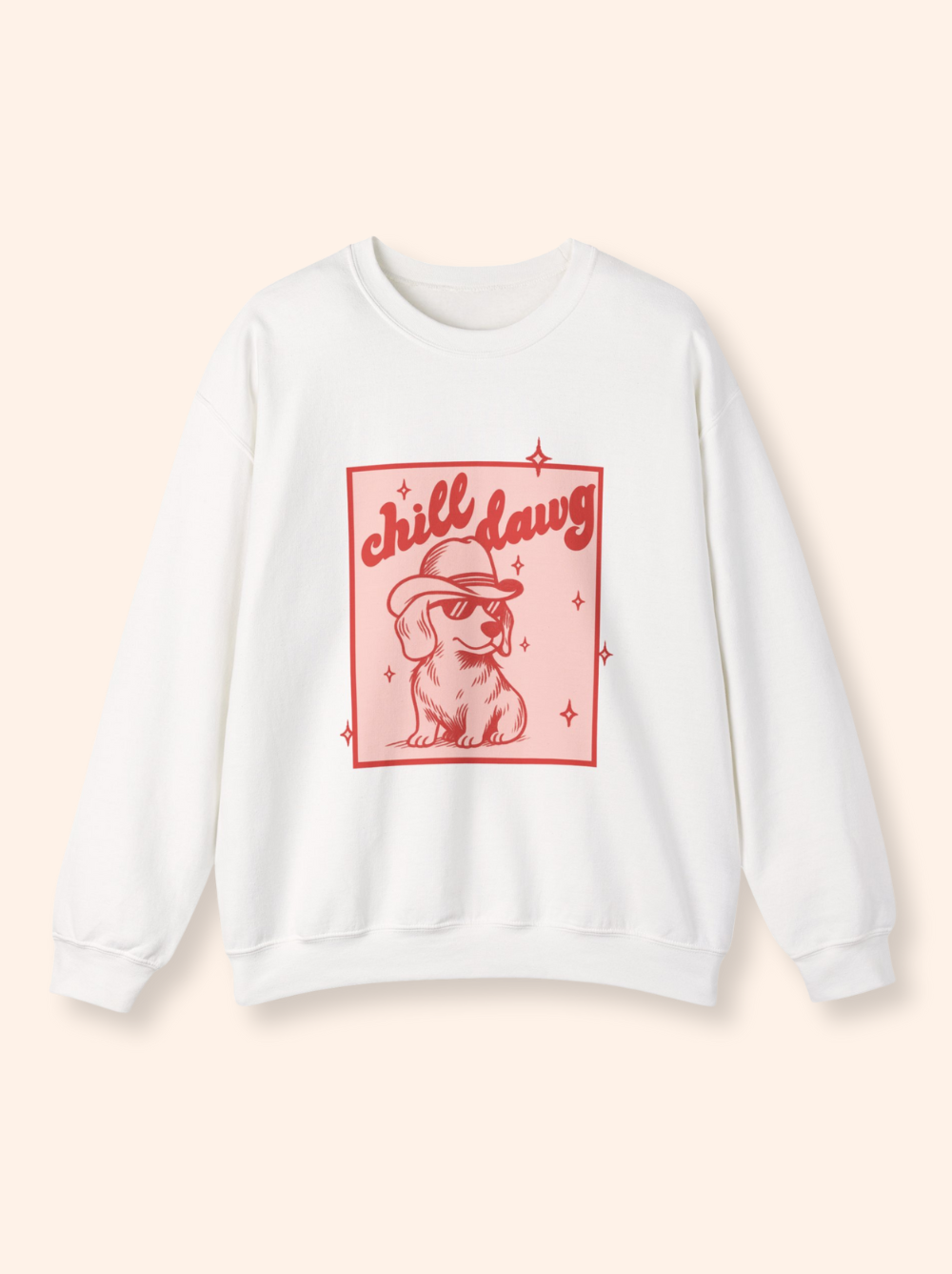 Chill Dawg Cowboy Crewneck