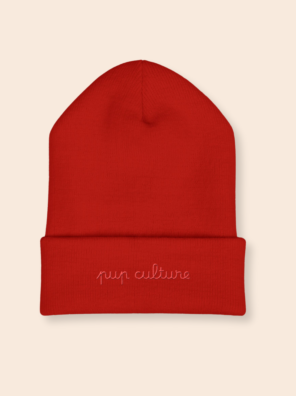 Pup Culture Knit Beanie