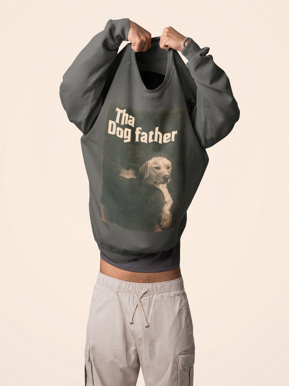 Tha Dog Father Vintage Crewneck