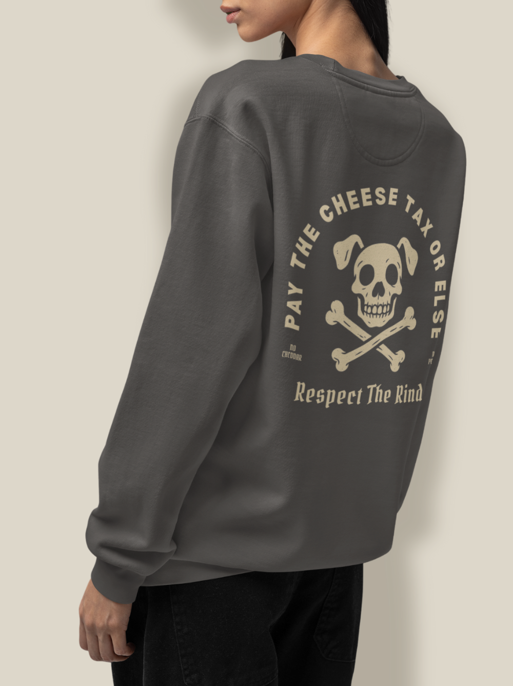 Pay the Cheese Tax Crewneck