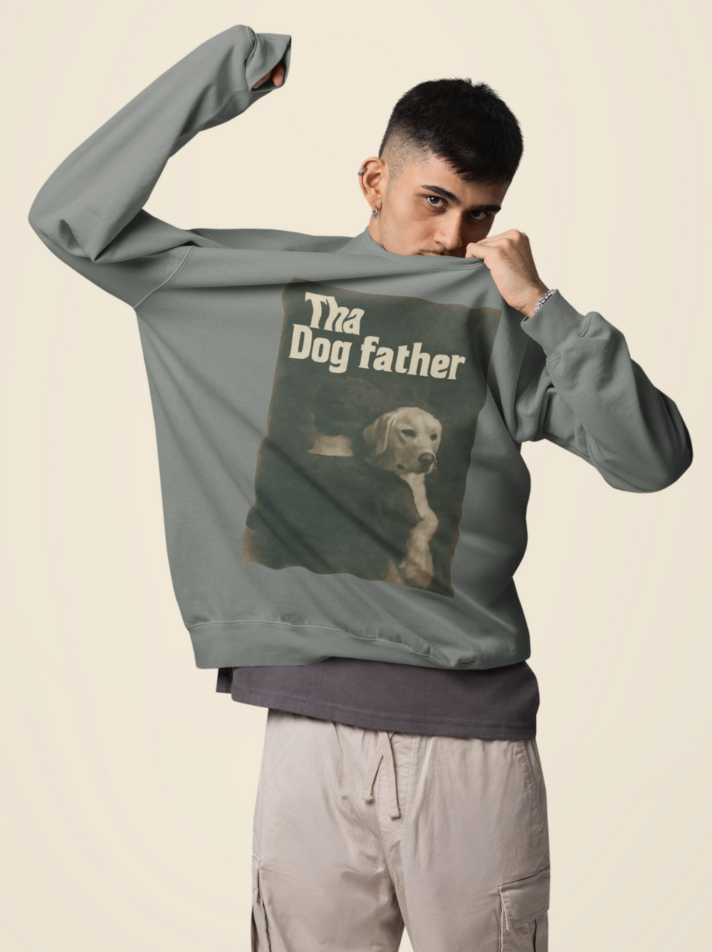 Tha Dog Father Vintage Crewneck