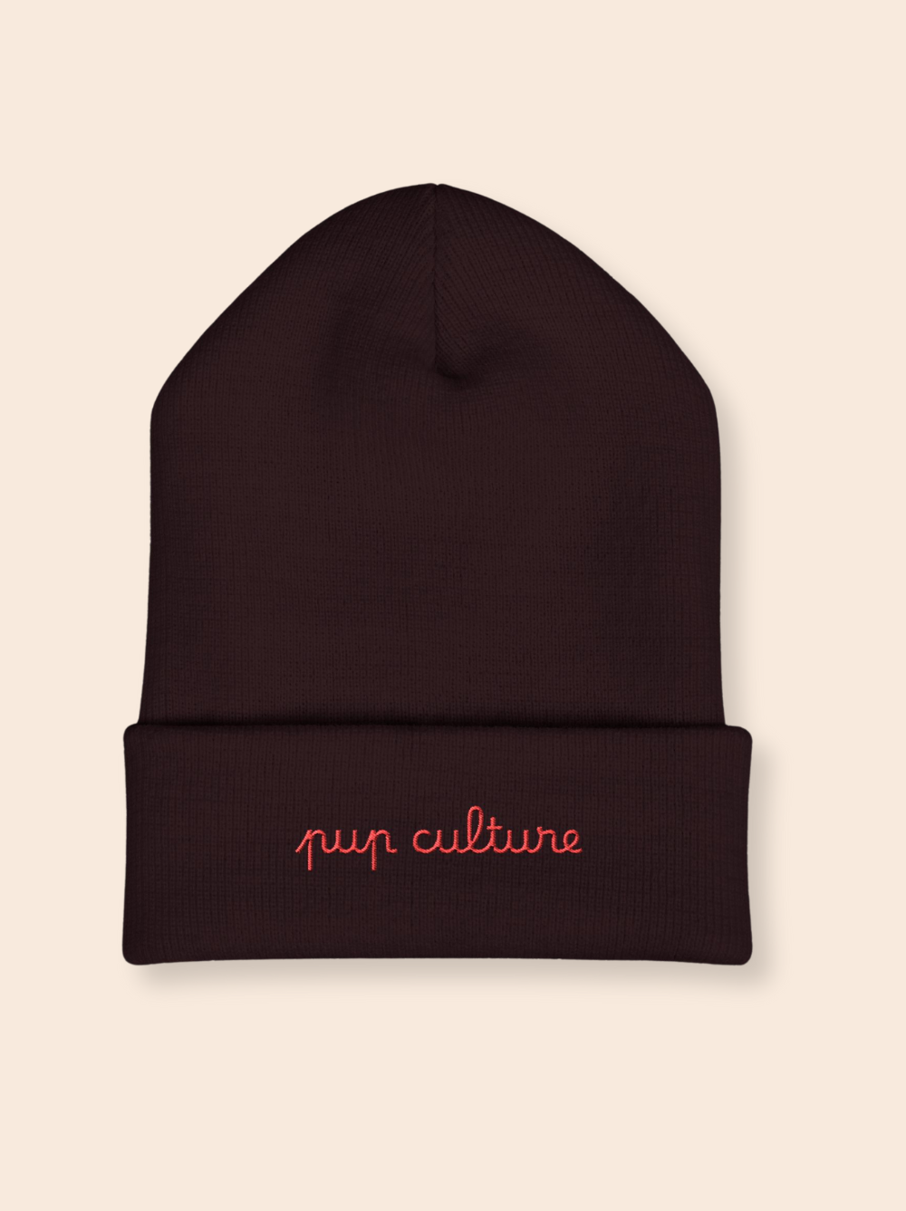 Pup Culture Knit Beanie