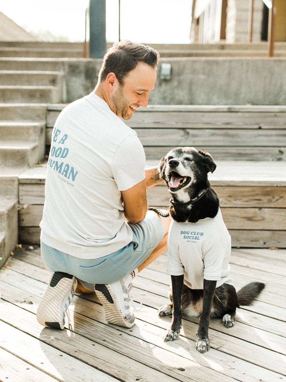 Dog Embroidered Tee