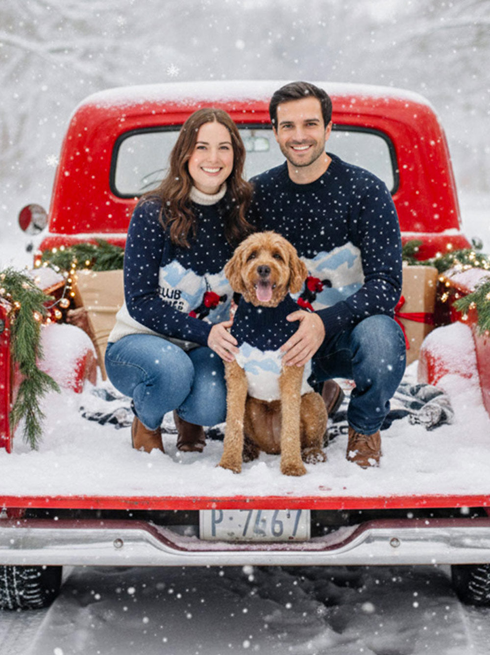 Club Aprés Sweater | Matching Dog & Owner Holiday Sweater by Dog