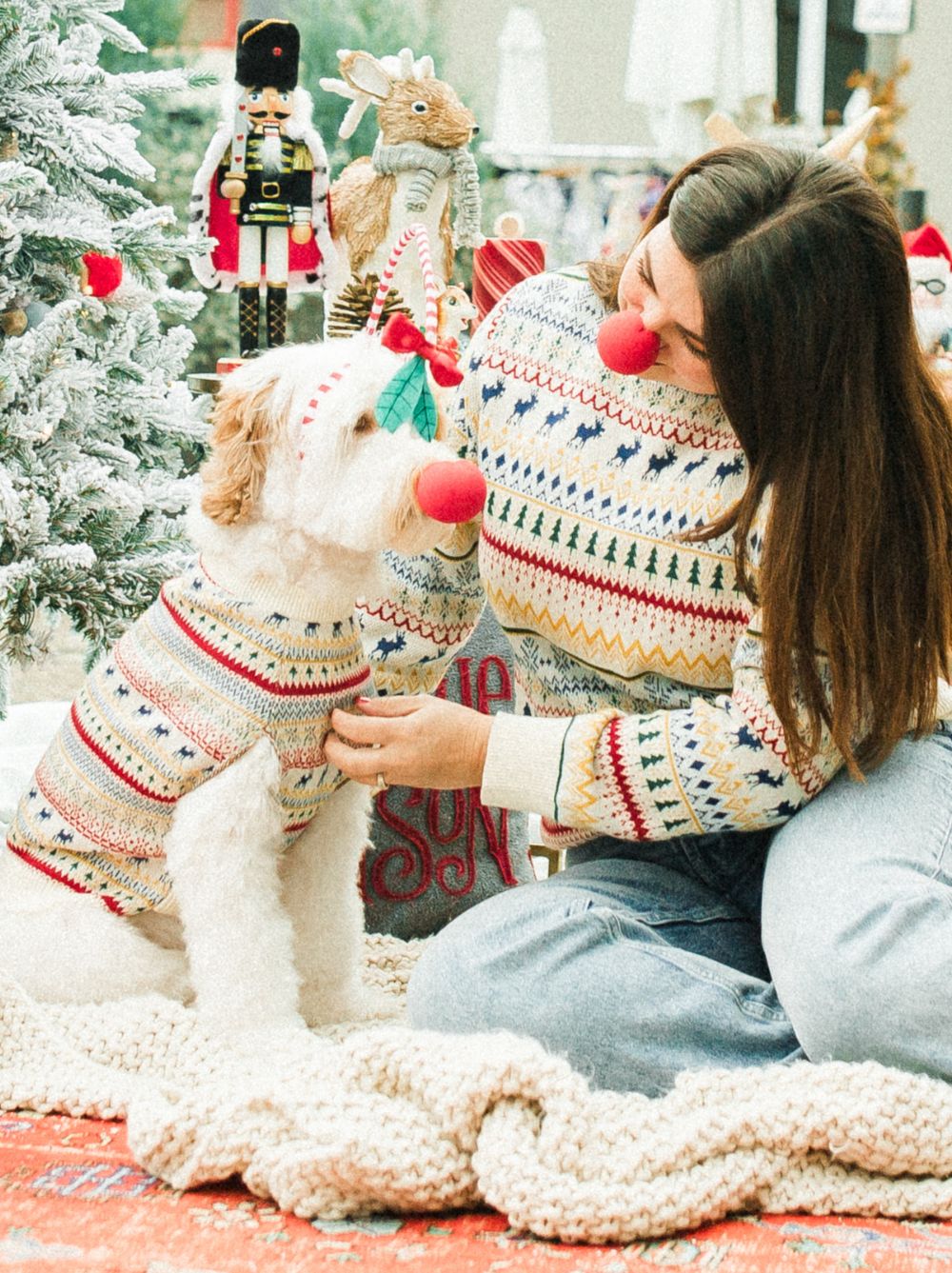 Mistletoe Sweater (Dog & Kids)
