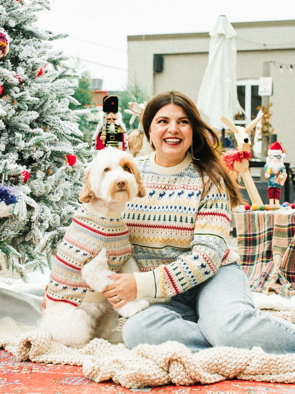 Mistletoe Sweater (Dog & Kids)