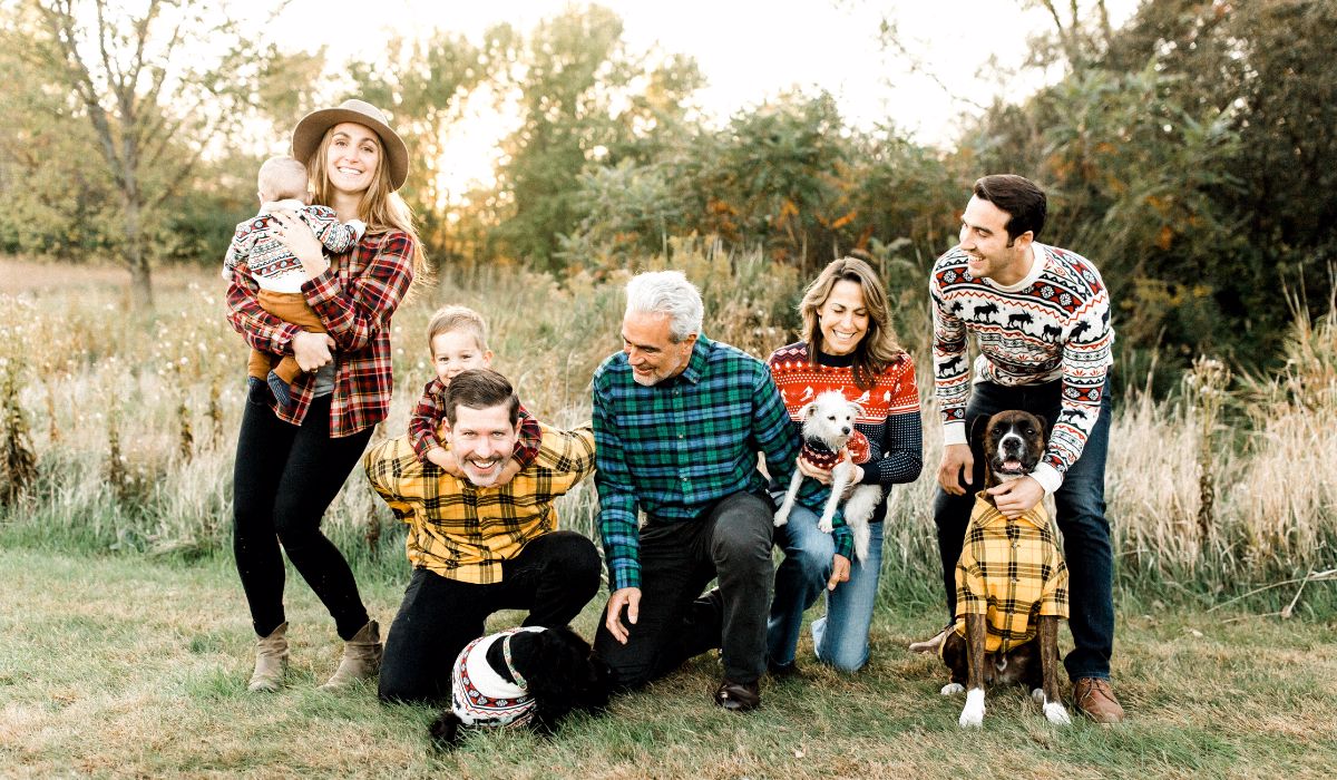 Inspiration for Greeting Card Photos with Dogs