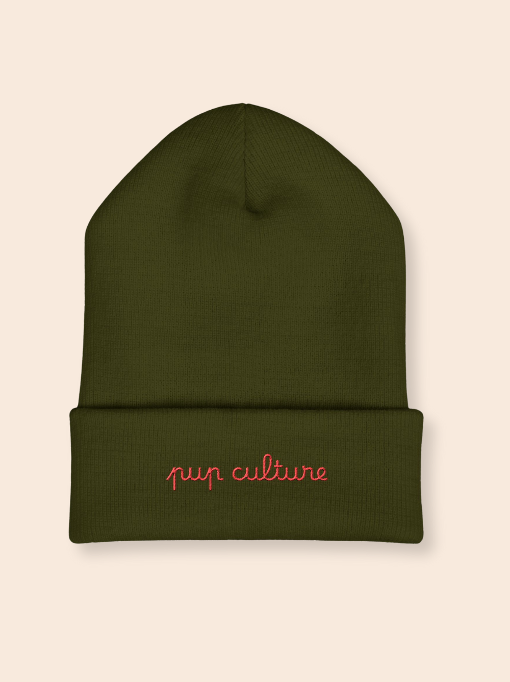 Pup Culture Knit Beanie