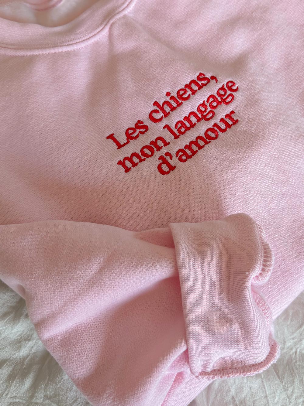 Dogs Are My Love Language Crewneck