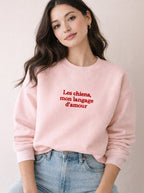 Dogs Are My Love Language Crewneck