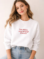 Dogs Are My Love Language Crewneck