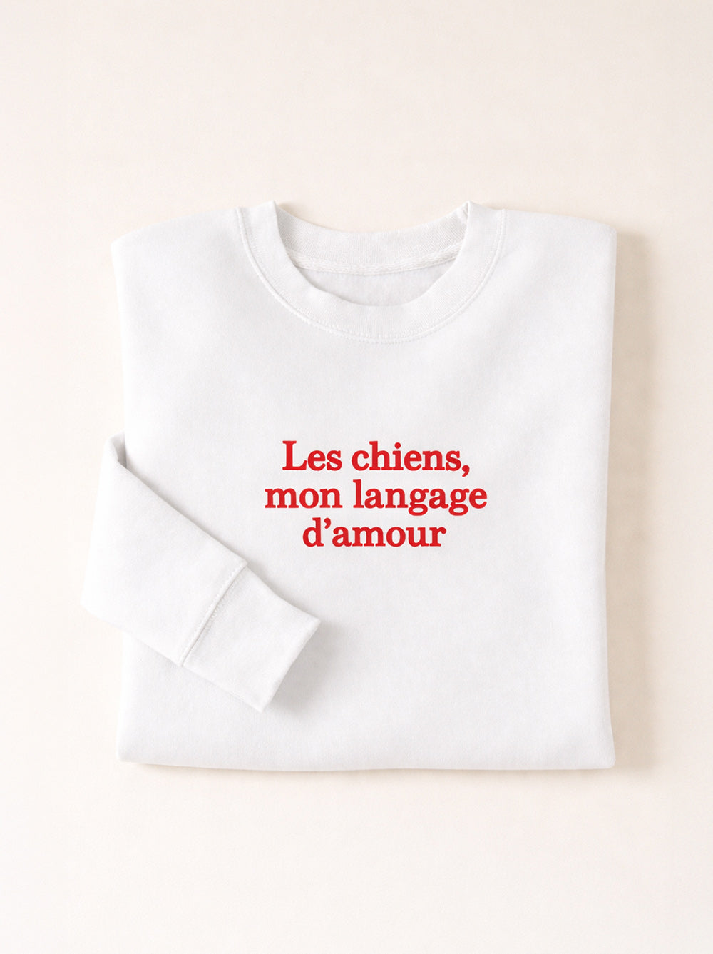 Dogs Are My Love Language Crewneck