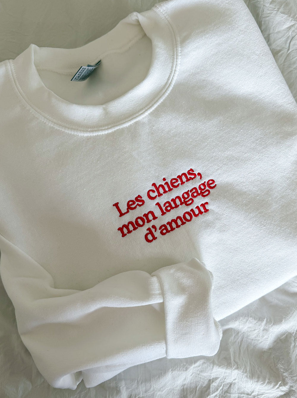 Dogs Are My Love Language Crewneck