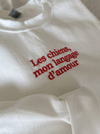 Dogs Are My Love Language Crewneck