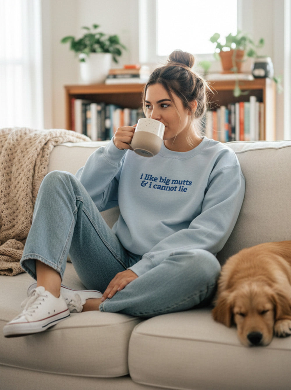 I Like Big Mutts Crewneck