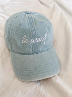 Le Woof Denim Hat