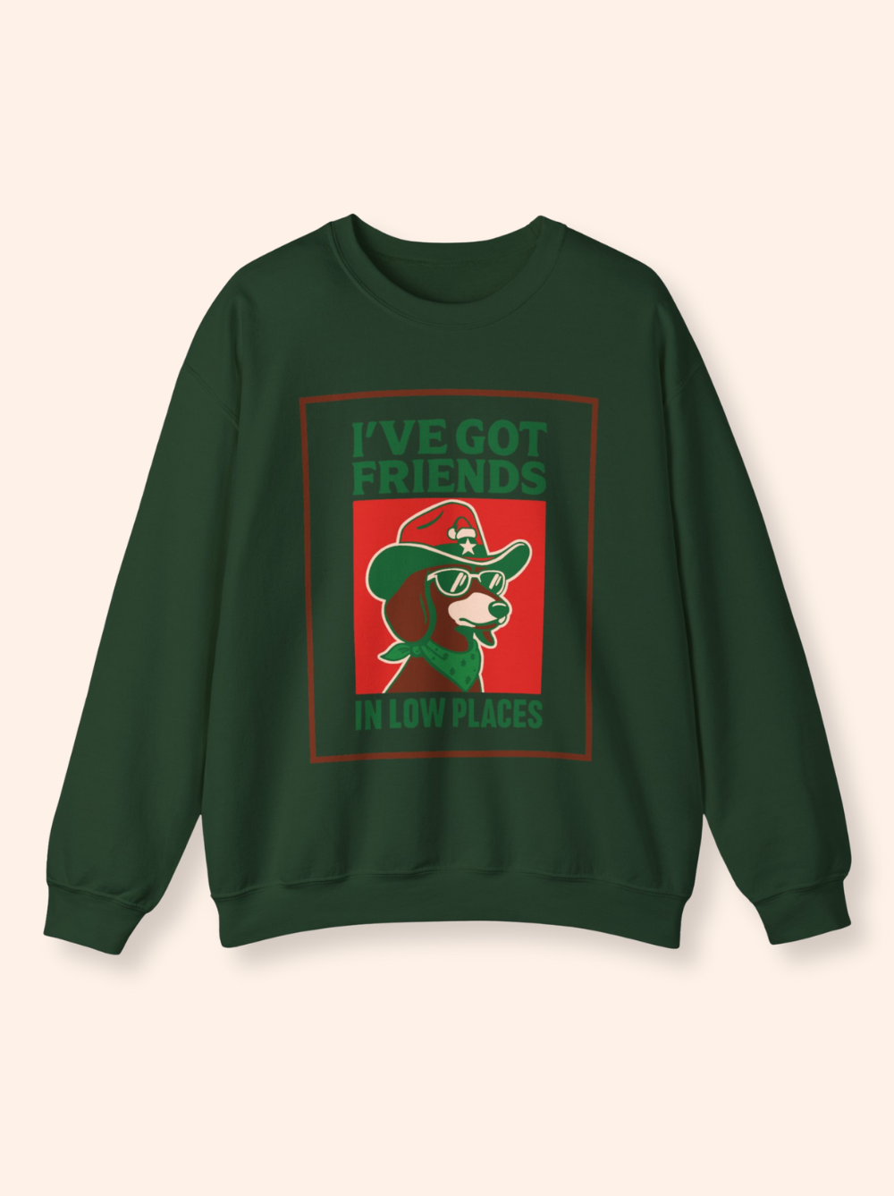 Friends in Low Places Crewneck