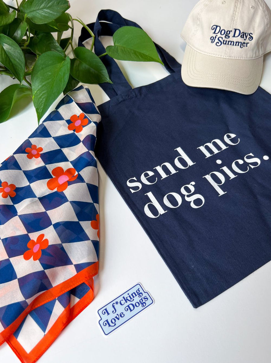 Send Me Dog Pics Tote