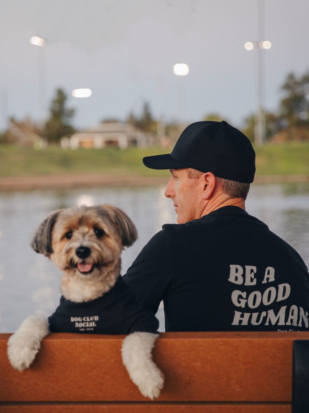 Dog Embroidered Tee