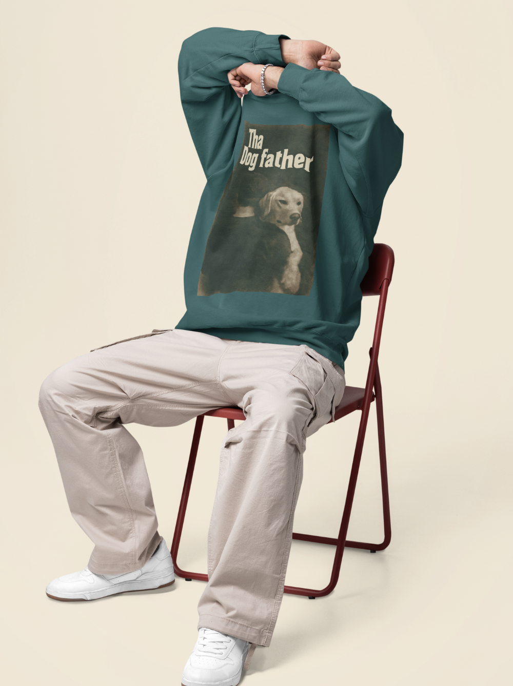 Tha Dog Father Vintage Crewneck