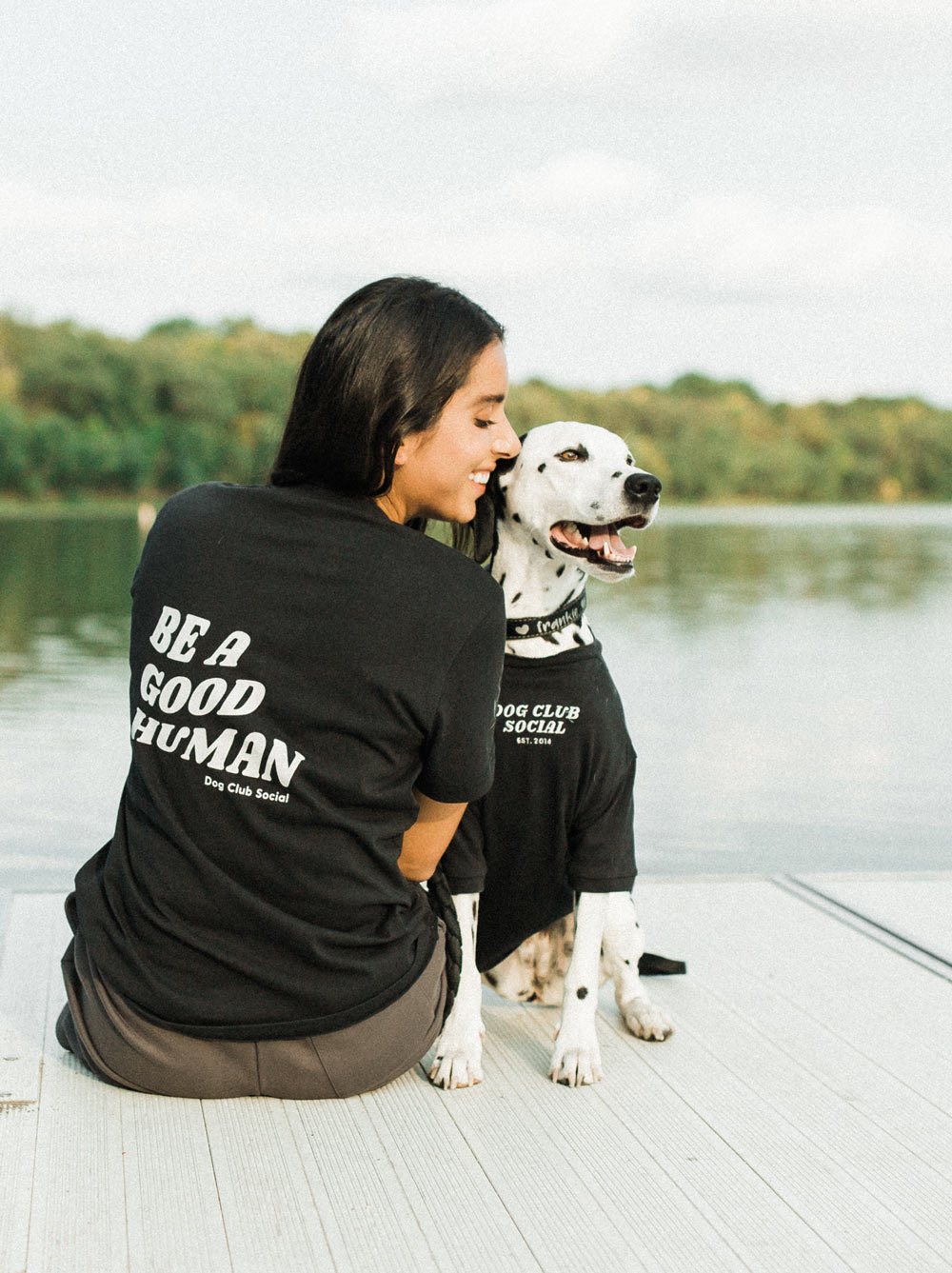 Dog Embroidered Tee