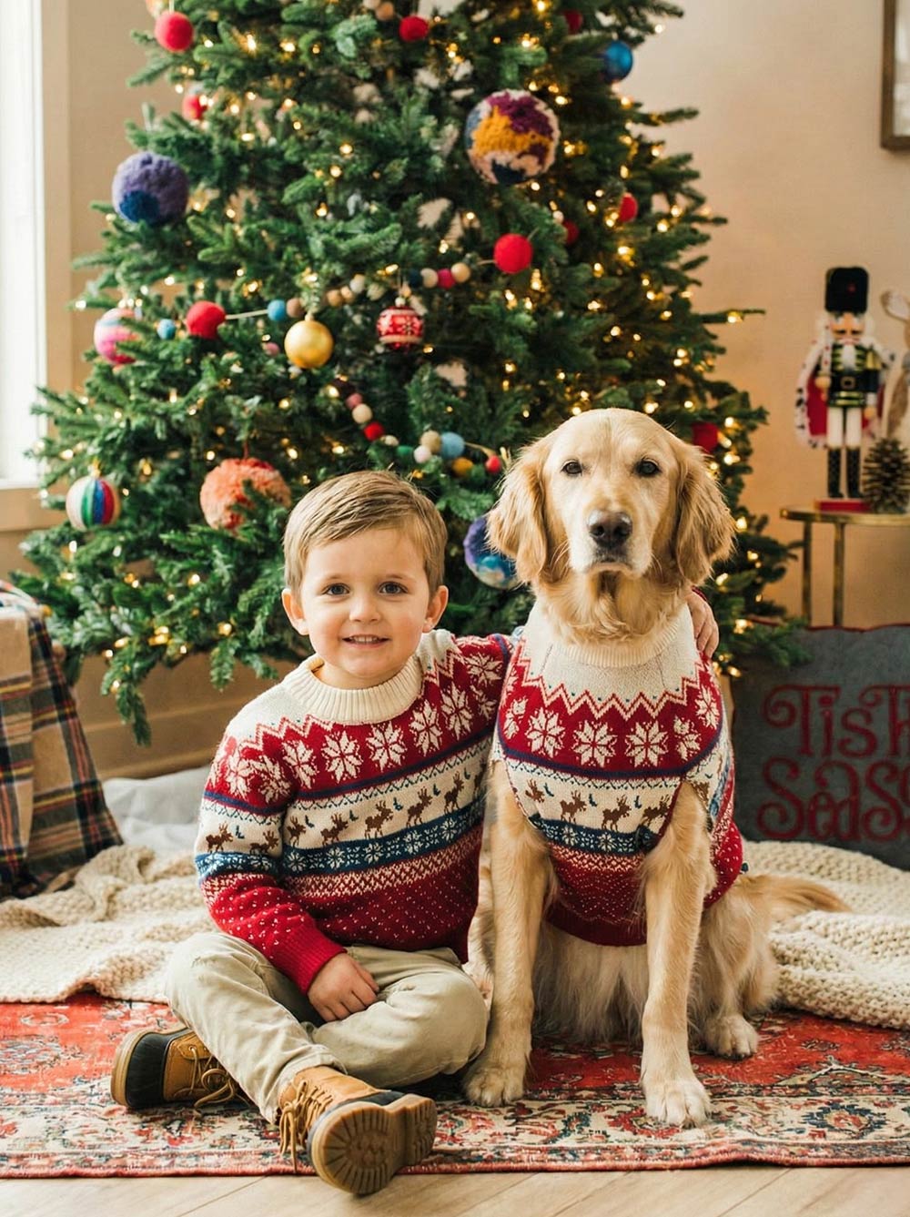 Aspen Sweater (Only Dog & Kid Sizes Left)