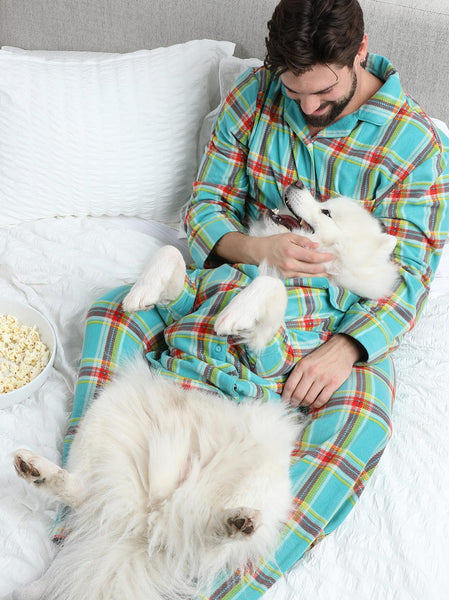Dog Matching Flannel Pajamas Plaid Matching Dog Pajamas Target