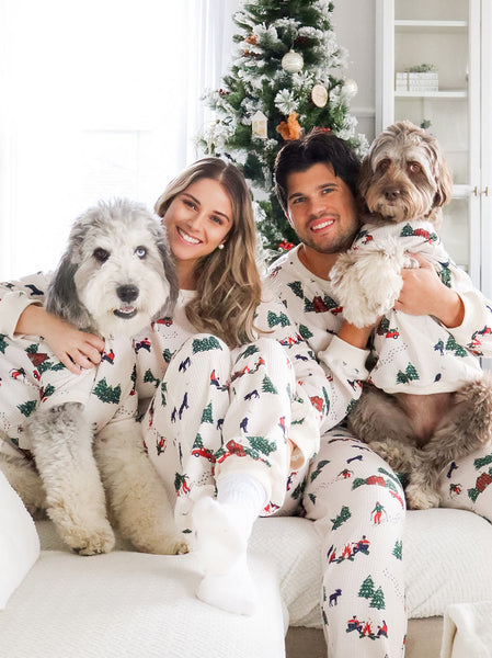 Matching Pajamas Dog Photo Pajamas Christmas Pajamas Hanna