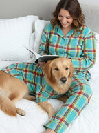Fleece Plaid Pajama