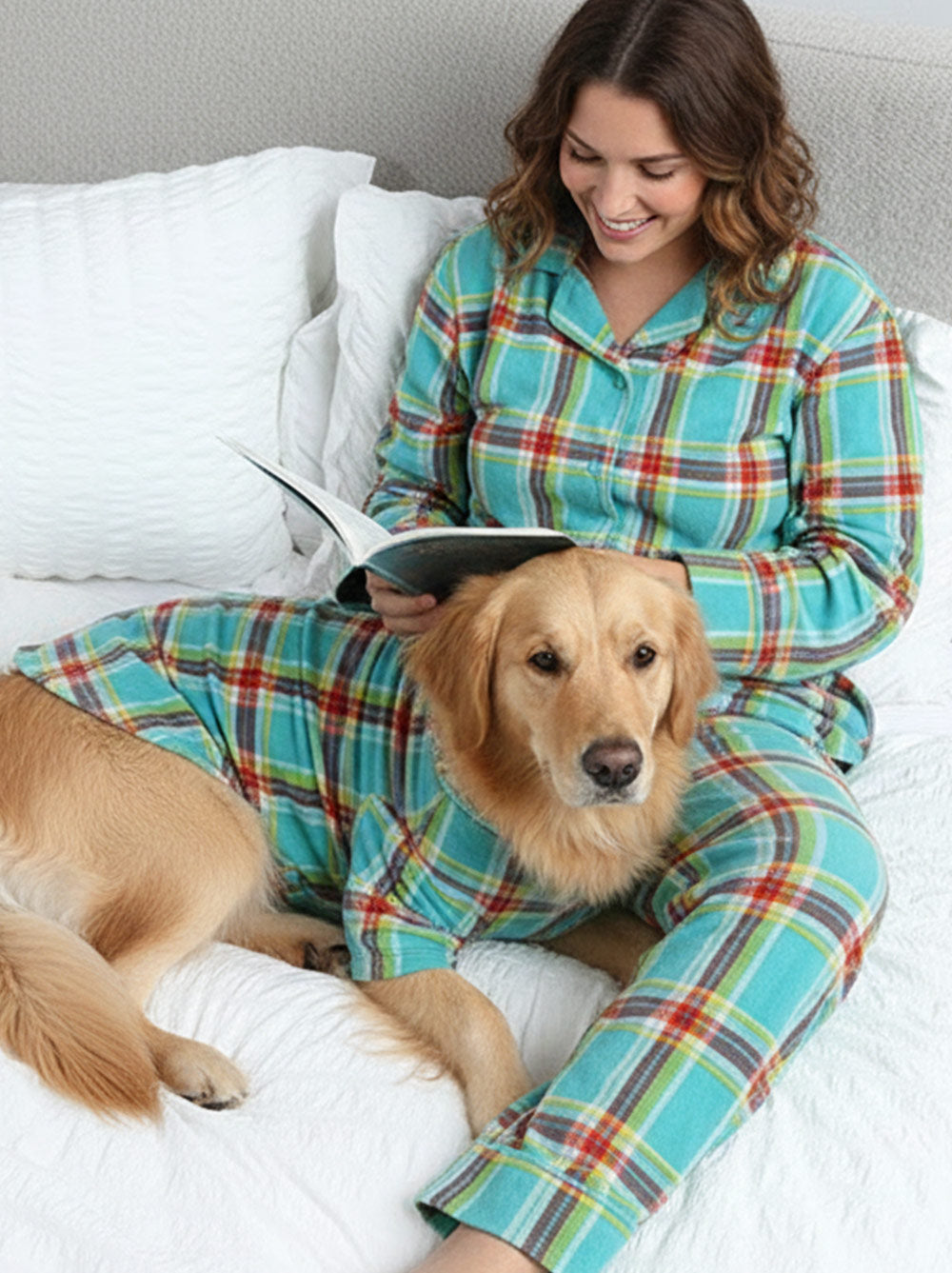 Fleece Plaid Pajama