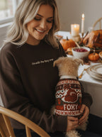 I'm With The Foxy One Crewneck