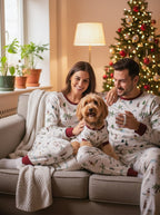 Fun Fam Surfing Santa Pajama (Adult)