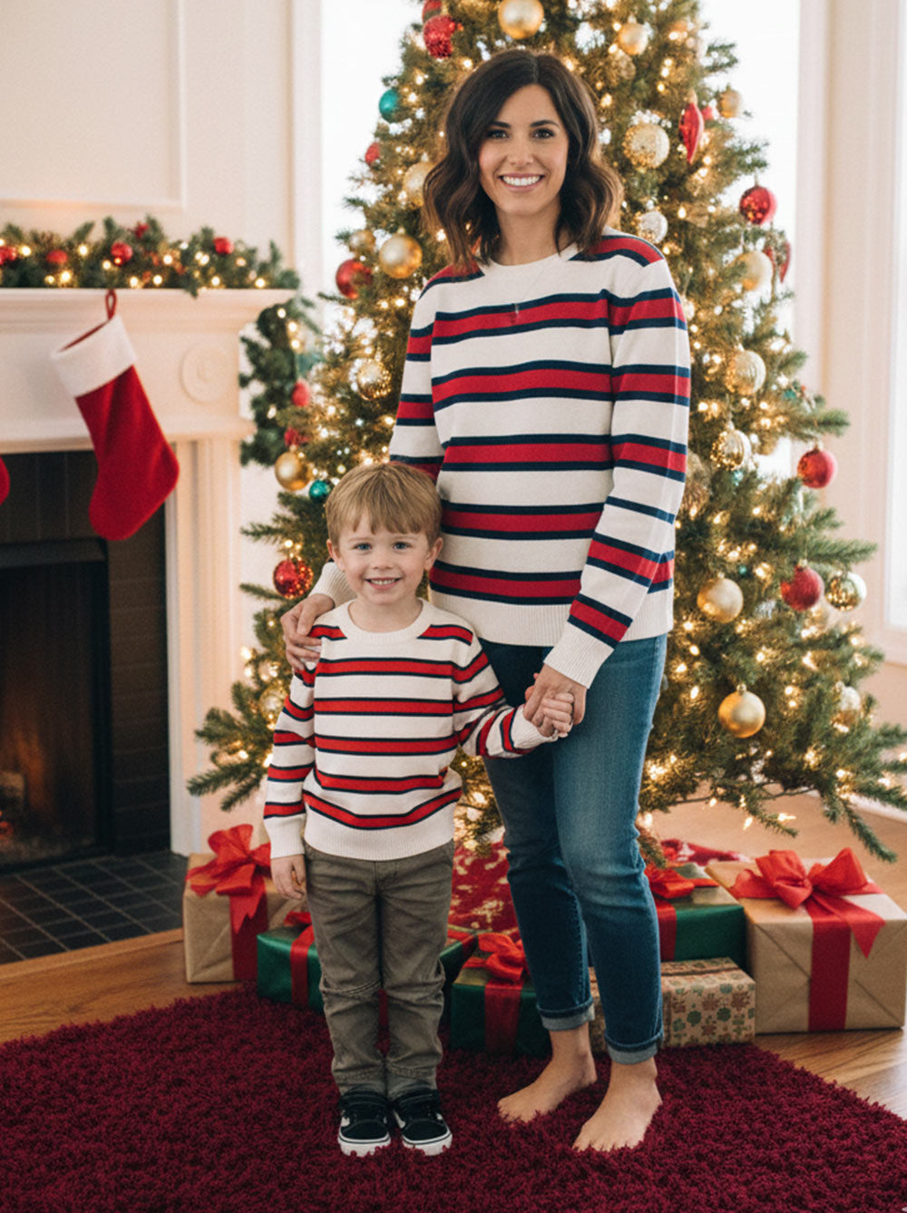 Rugby Sweater (Only Adult & Kid Sizes Left)