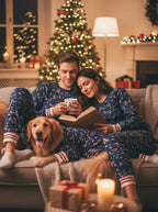 Santa Sleighs Pajama (Adult)