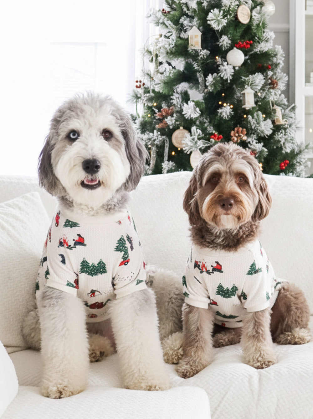 Waffle Knit Pajama (Only Dog Sizes Left)