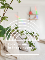 Look For Me In The Rainbows Suncatcher™