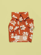 Clay Hibiscus BBQ Shirt