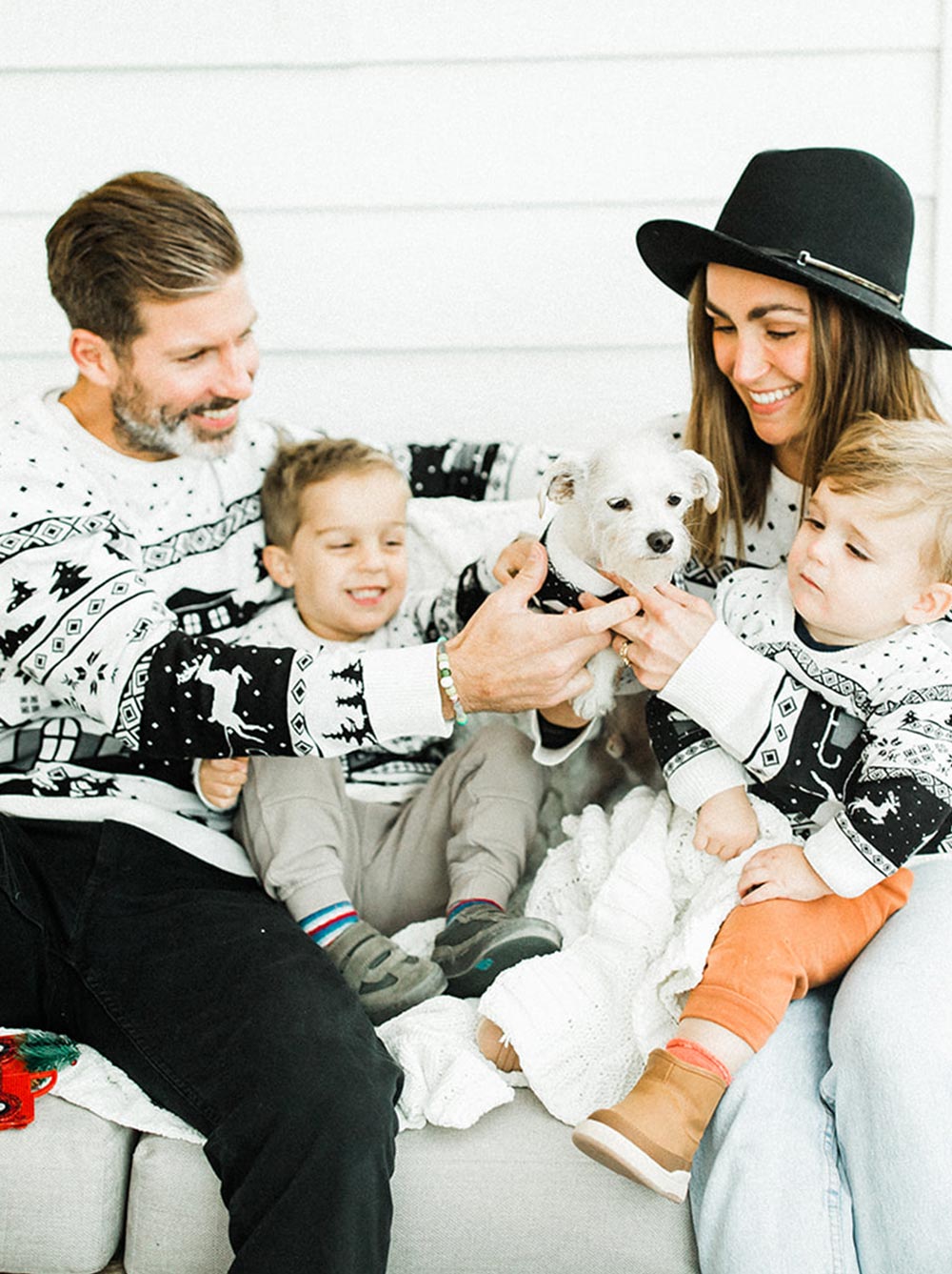 Matching sweaters for family best sale and dog