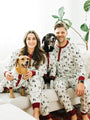 Fun Fam Surfing Santa Pajama