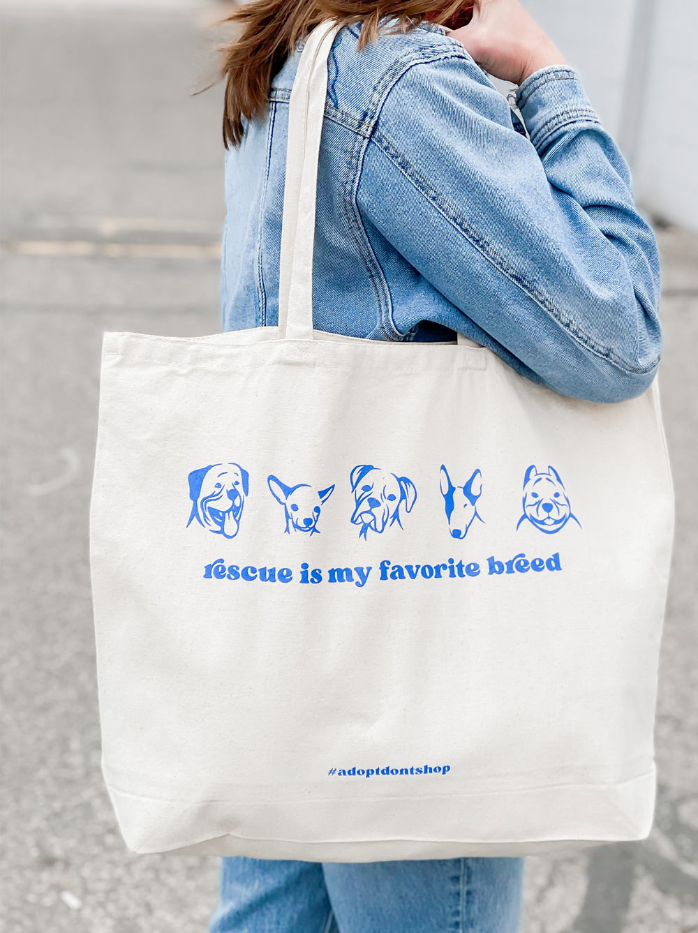 Rescue Is My Favorite Breed Tote