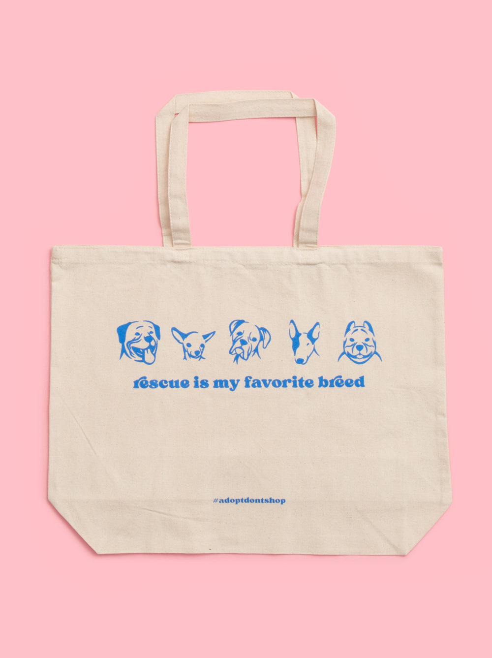 Rescue Is My Favorite Breed Tote