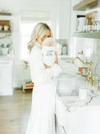 Embroidered Plush Robe
