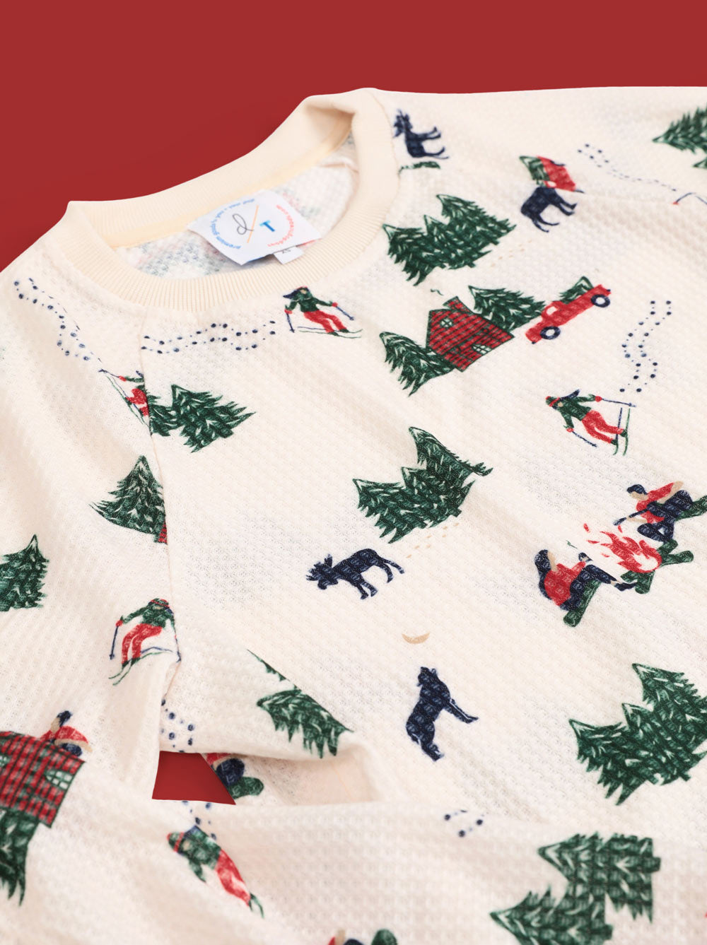 Waffle Knit Pajama (Dog)